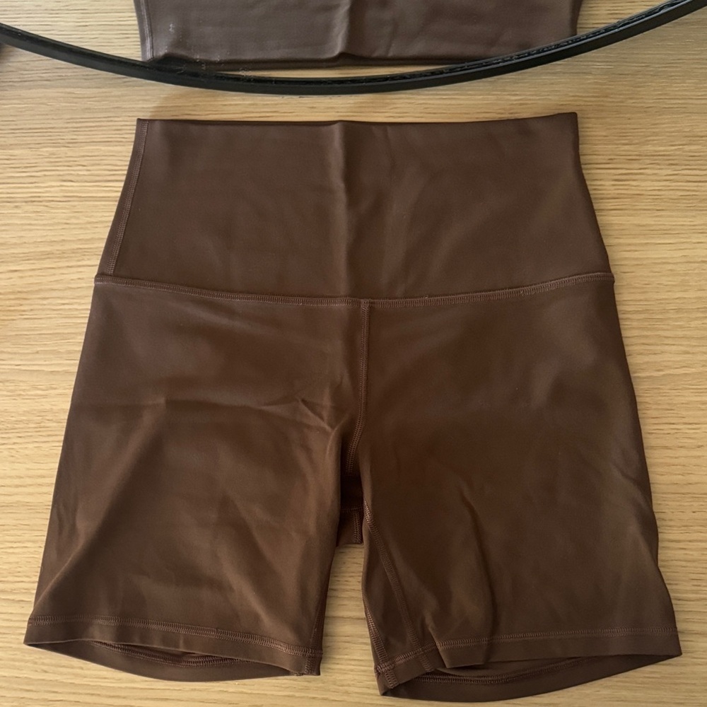 Lululemon align 6” shorts java